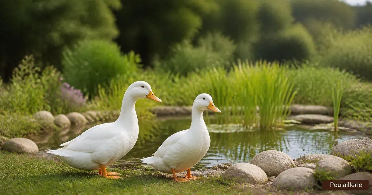 Canard au jardin : choisir l’abri, le bassin et la mangeoire
