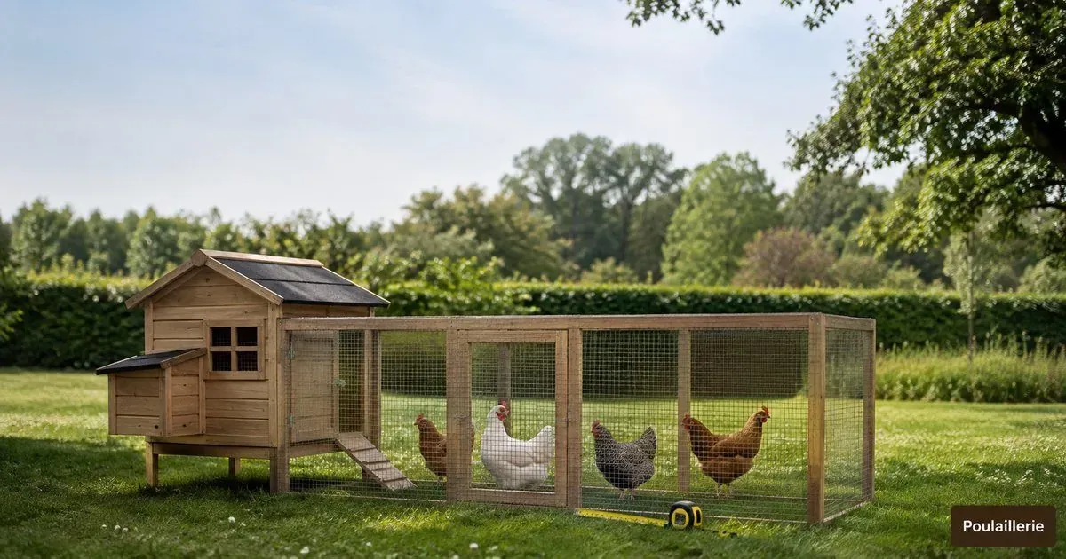 Combien de poules pour une famille, et quelle surface de poulailler