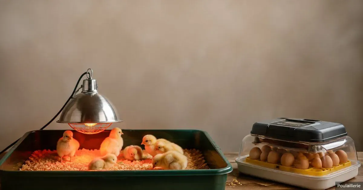 Élever des poussins : chaleur, espace et matériel