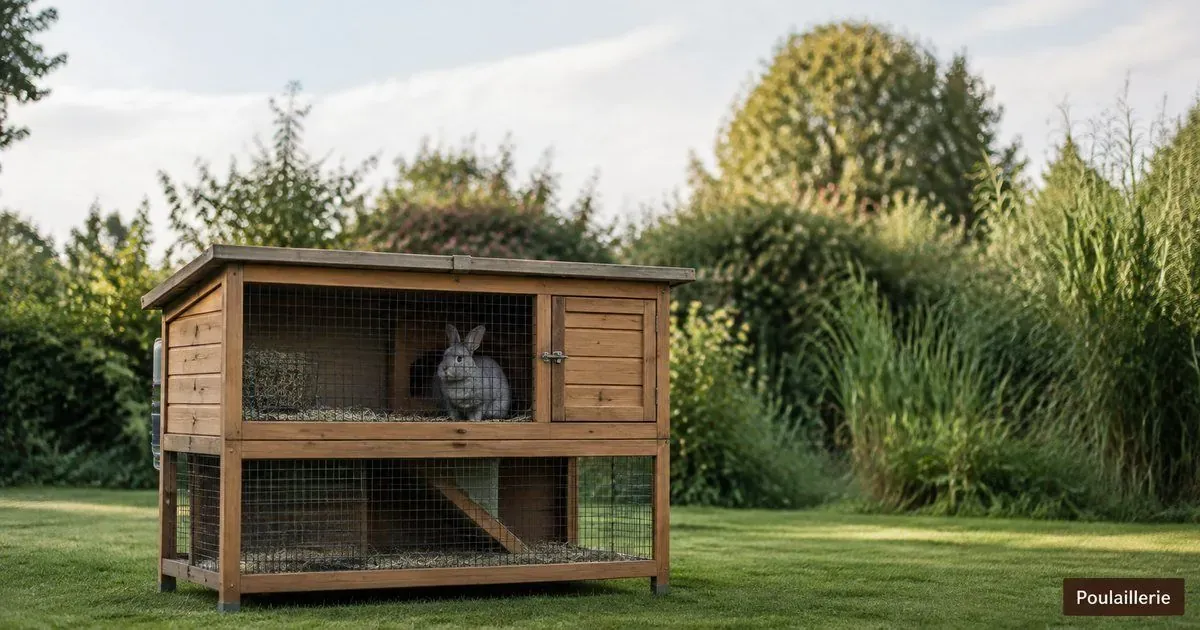 Lapins en extérieur toute l’année : quel abri choisir