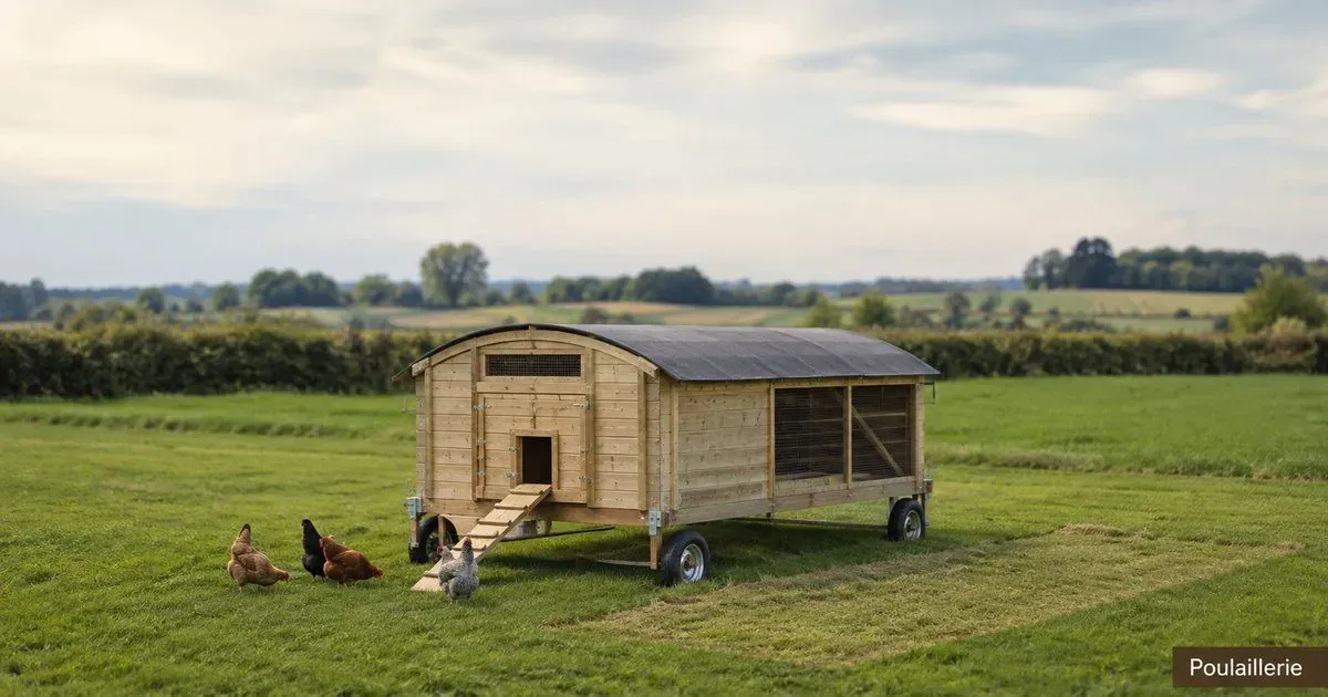 Poulailler mobile ou fixe : comment choisir selon votre terrain