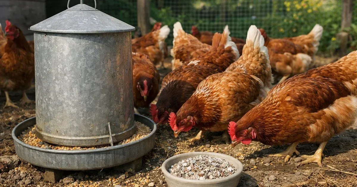 Que mangent les poules : ration du jour, céréales, calcium et aliments à éviter